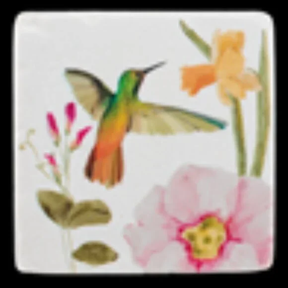 Hummingbird Coaster (4 pc. set) - Picture 3 of 5